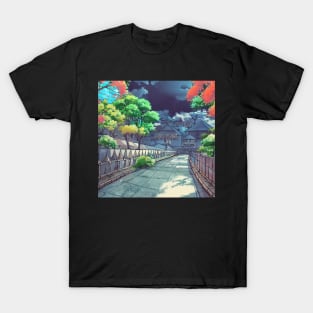 Anime Style Landscape T-Shirt